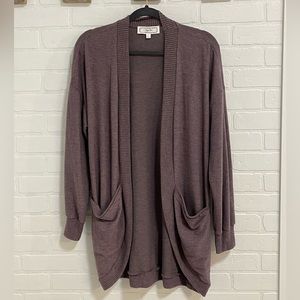 Women’s Hippie Rose purple cardigan size Large